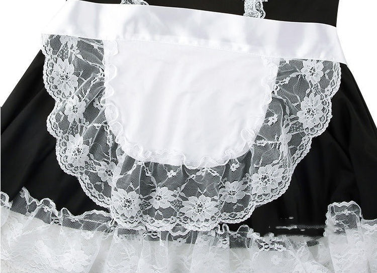 Cute Lace Maid Lingerie Set – Bra & Outfit