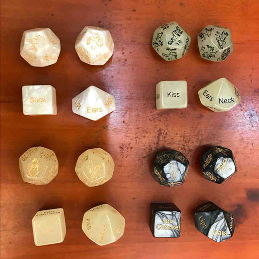 Flirty English Dice – Erotic Fun Game for Couples