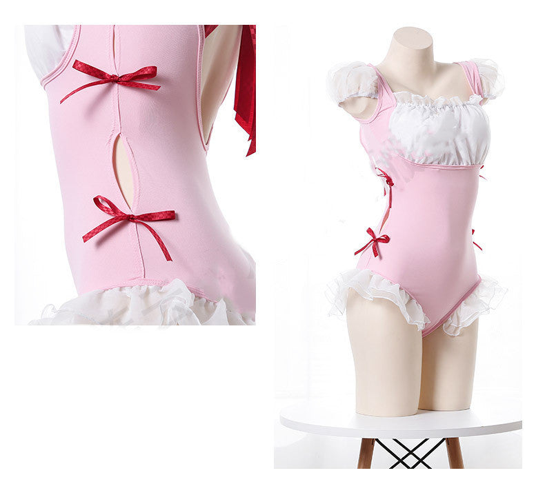 Lotus Leaf Lace Bodysuit – Tempting One-Piece Lingerie