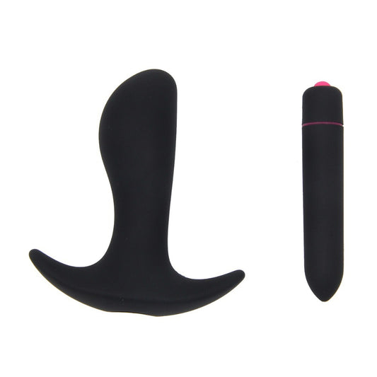 10-Speed Vibrating Dildo Plug for Women
