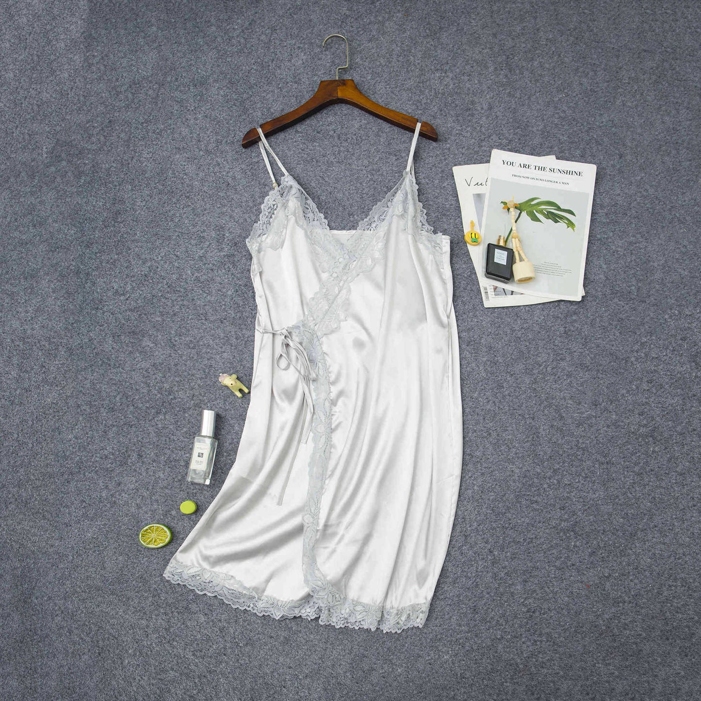 Women’s Elastic Satin Nightdress – Comfortable Lingerie