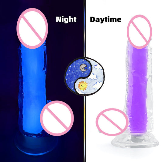 Fluorescent Two-color Dildo For Women