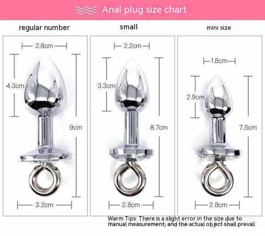 ove Chain Plug with Clamps & Bell – Sensual Toy for Women