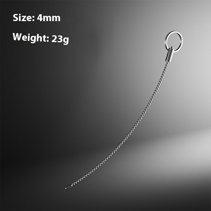 Stainless Steel Beaded Electric Urethral – Male Urethral Expansion Toy
