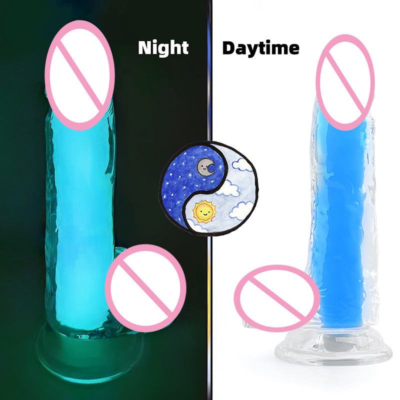Fluorescent Two-color Dildo For Women