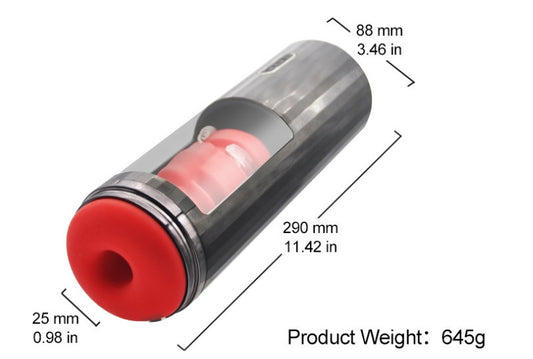 Automatic Intelligent Spiral Telescopic Vibrating Toy – Men’s Pleasure Device