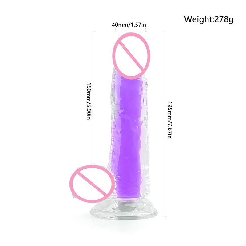 Fluorescent Two-color Dildo For Women