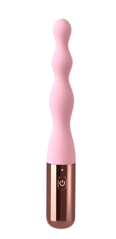 Silicone Vibrating Anal Beads – Pleasure Dildo Vibrator for Women