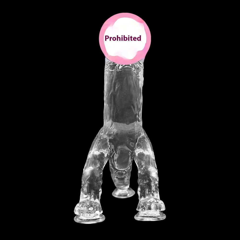 Crystal Glass Dildo – Unique Textured Design for Intense Pleasure