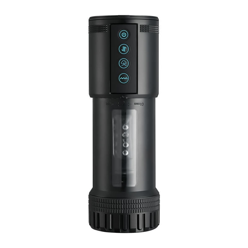 Male Toy Automatic Telescopic Cup – Hands-Free Smart Masturbation Cup with Vibration & Thrusting