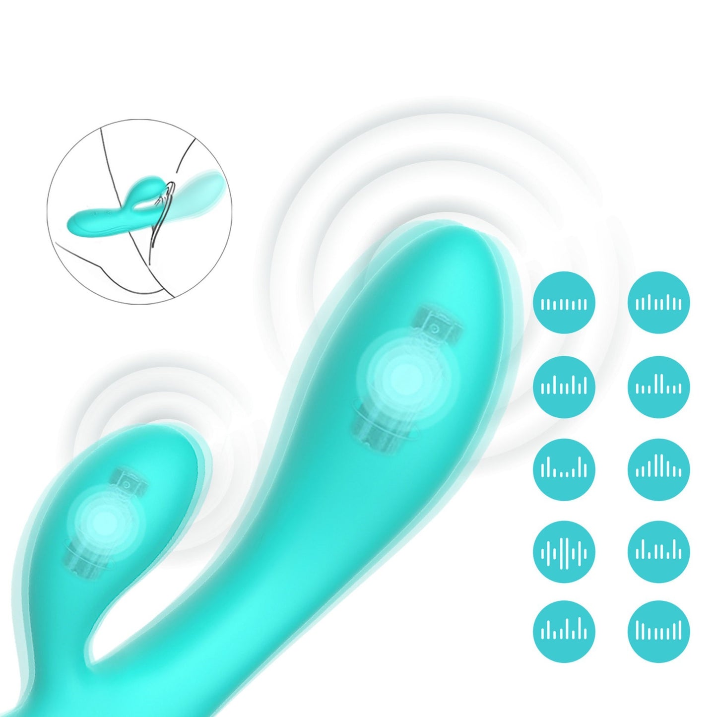Silicone vibrator For Women