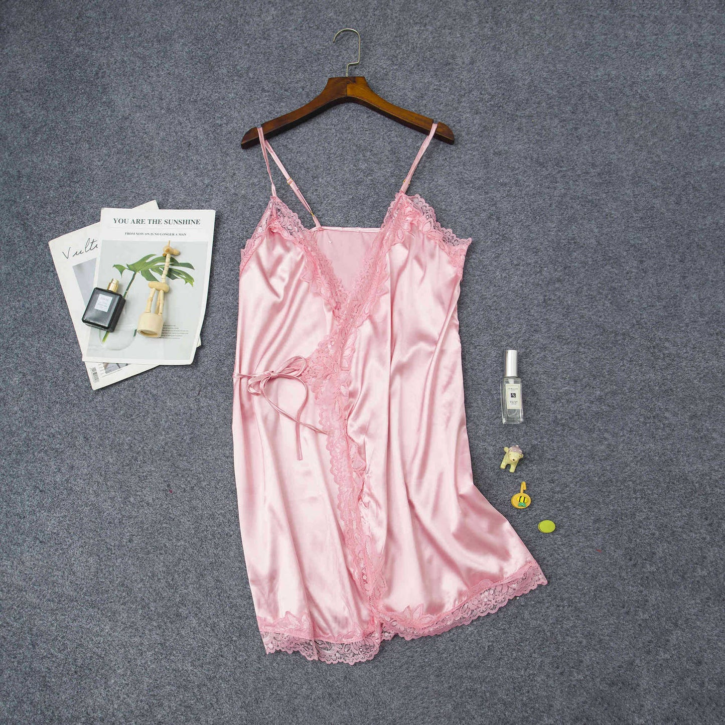 Women’s Elastic Satin Nightdress – Comfortable Lingerie