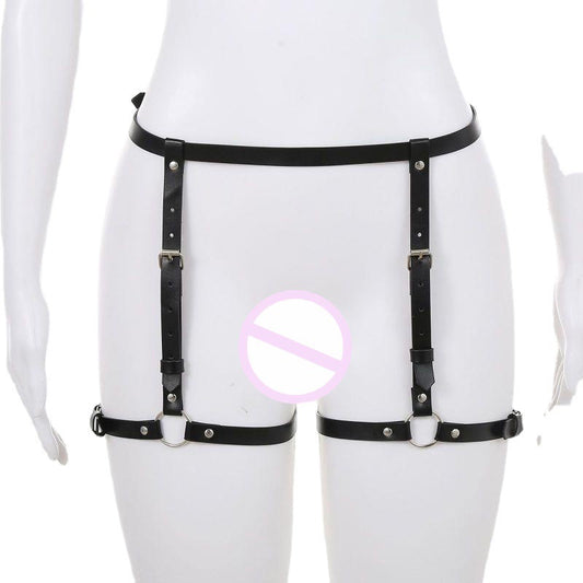 Women’s Bondage Harness Lingerie Set