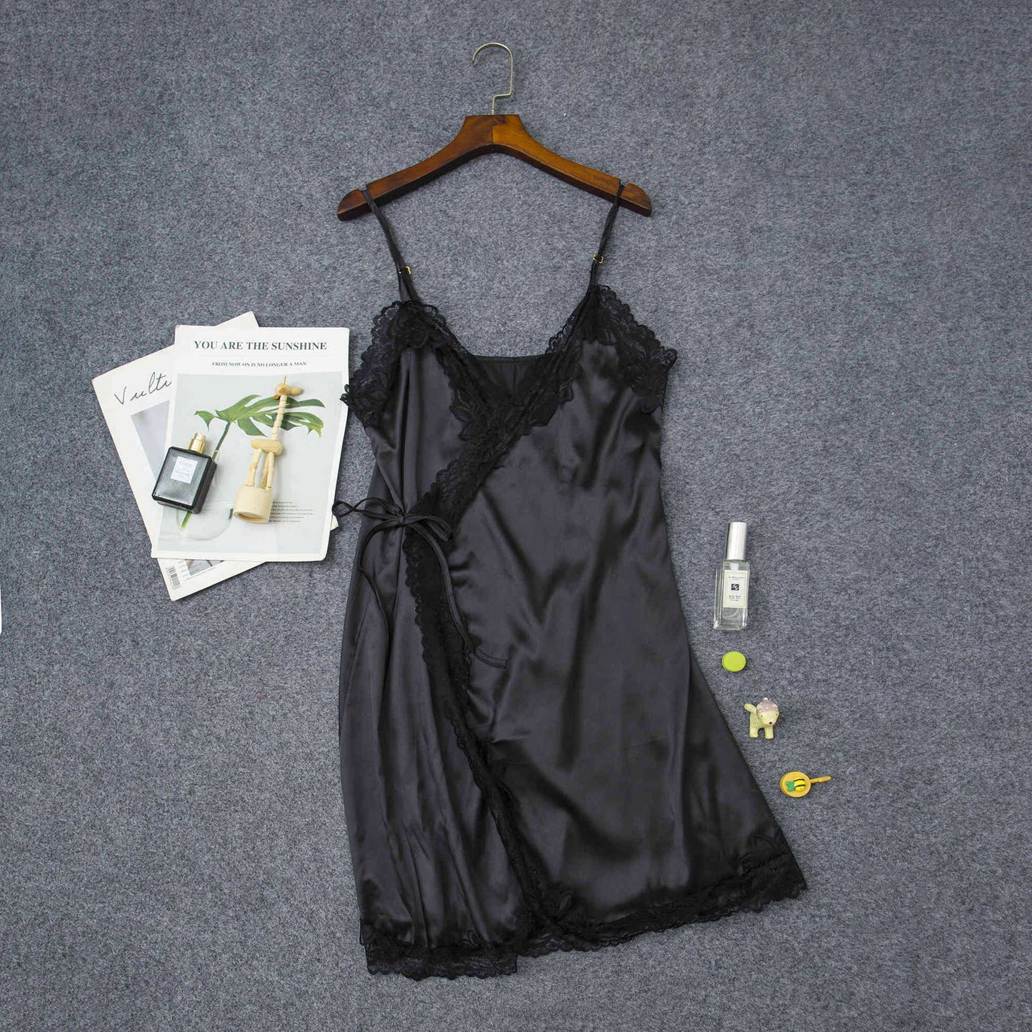 Women’s Elastic Satin Nightdress – Comfortable Lingerie