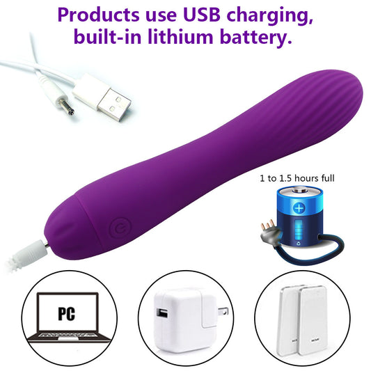 Rechargeable Silicone Vibrator for Women