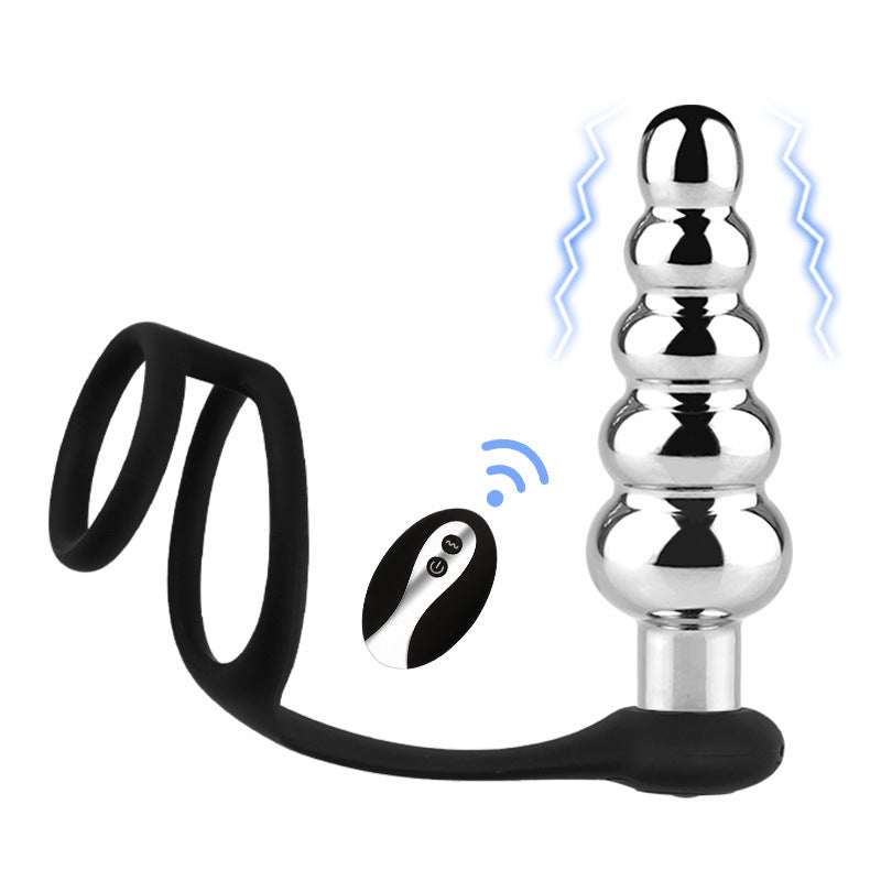 Remote Control Vibrating Metal Butt Plug – Unisex Pleasure Toy