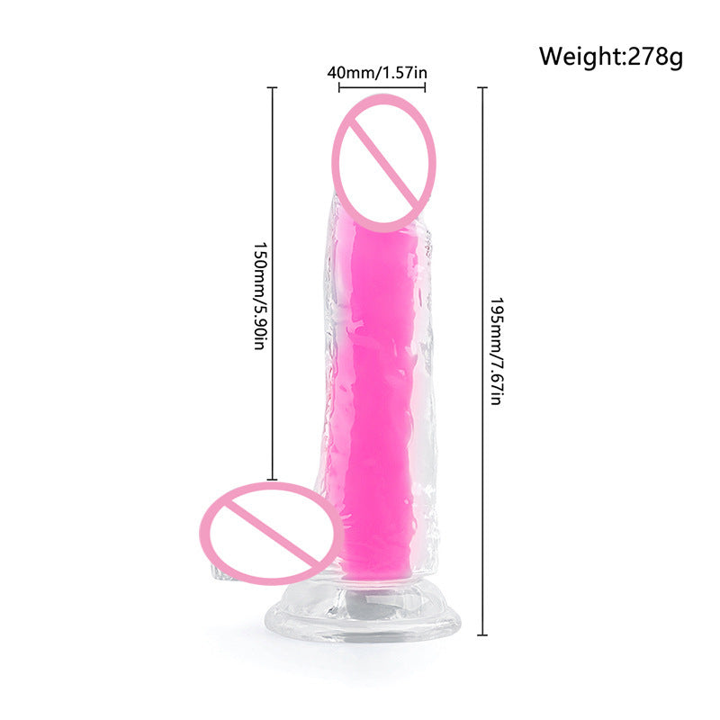 Fluorescent Two-color Dildo For Women