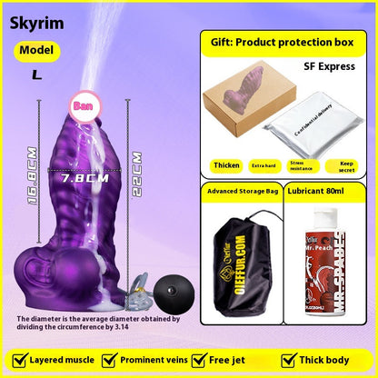 Realistic Ejaculating Dildo – Lifelike Adult Toy for Women & Couples