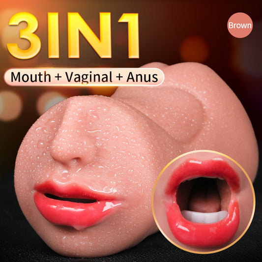 Male Airplane Cup with Nose Design – Discreet Stimulation Toy