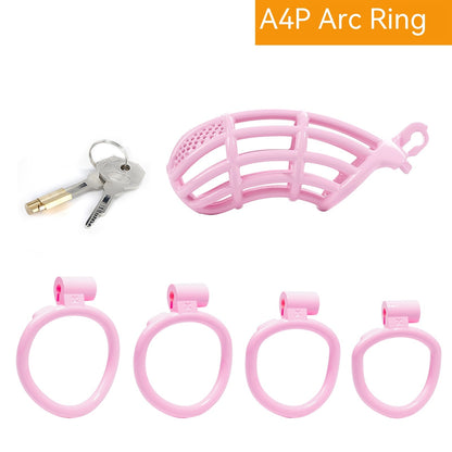 Male CB Lock Chastity Device – Adjustable Chastity Ring Toy with Secure Lock