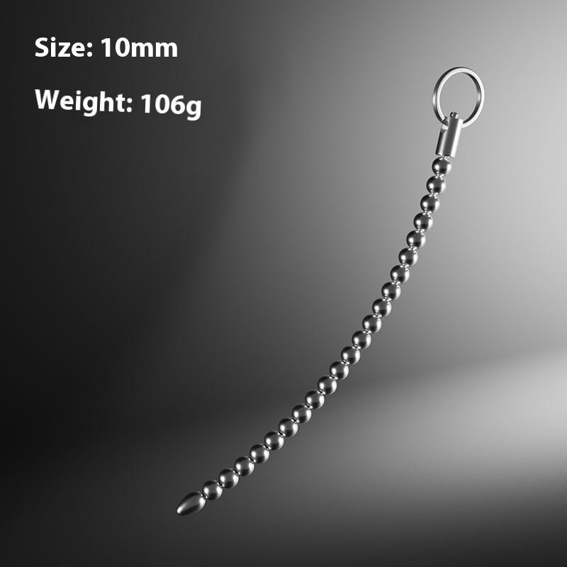Stainless Steel Beaded Electric Urethral – Male Urethral Expansion Toy