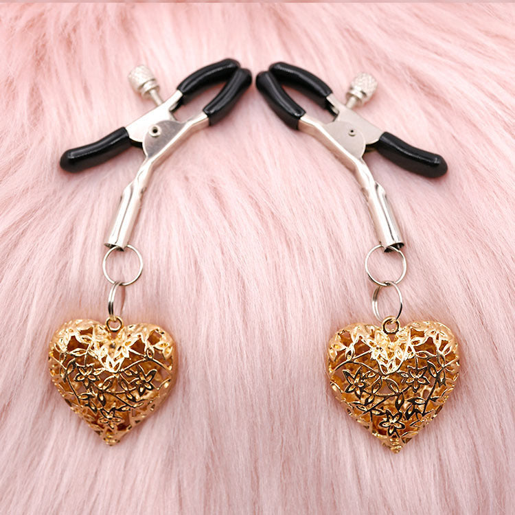 ove Chain Plug with Clamps & Bell – Sensual Toy for Women
