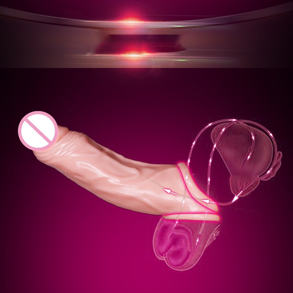 Double Shaft Penis Extender – Stretchable Enhancer Toy