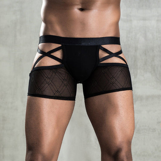 European & American Men’s Sheer Sexy Underwear