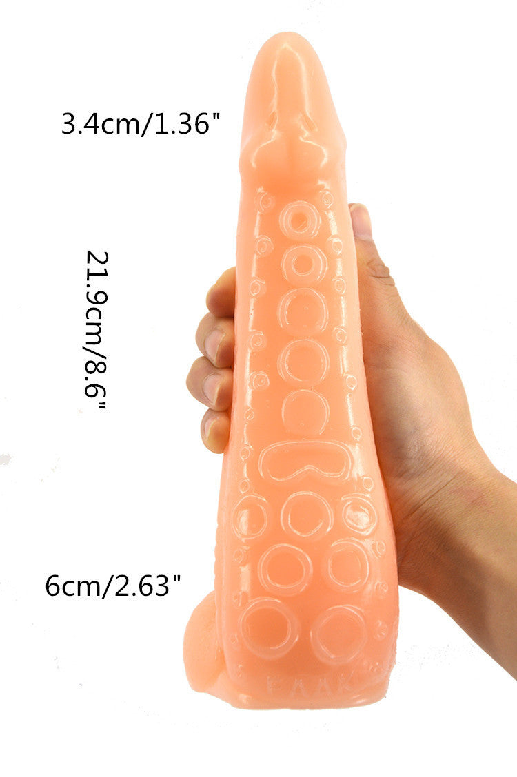 Textured Fantasy Dildo – Unique Octopus-Inspired Design