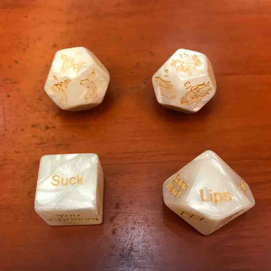 Flirty English Dice – Erotic Fun Game for Couples