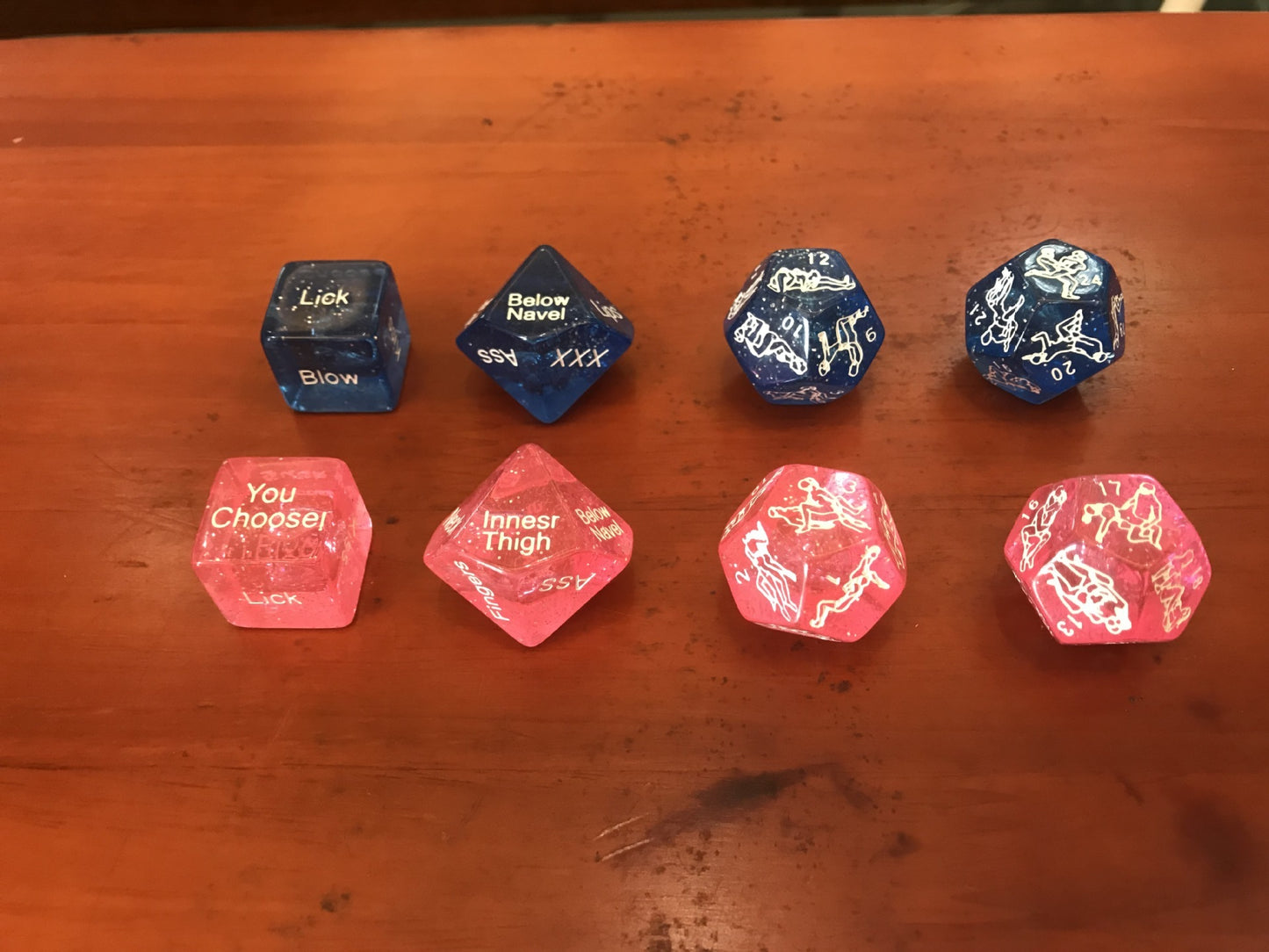 Flirty English Dice – Erotic Fun Game for Couples