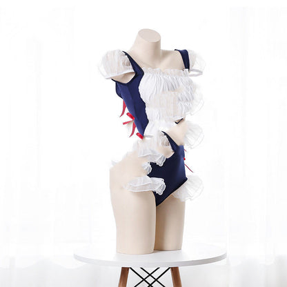 Lotus Leaf Lace Bodysuit – Tempting One-Piece Lingerie