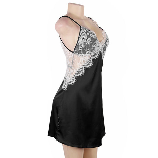 Silk Lace Temptation Strap Lingerie