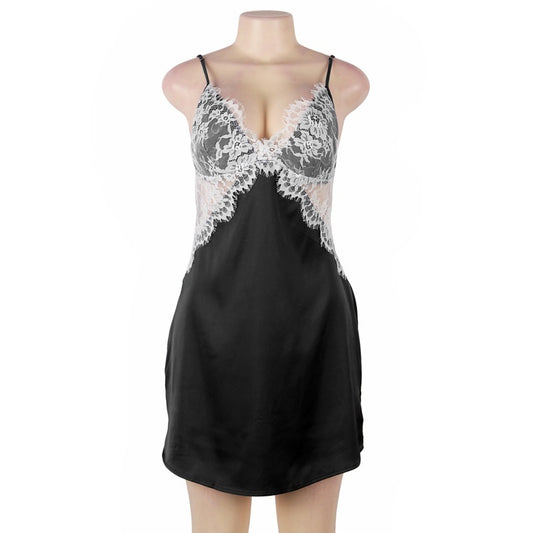 Silk Lace Temptation Strap Lingerie