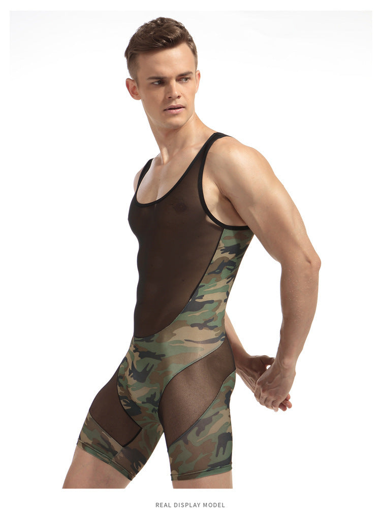 Men’s Camouflage Lingerie – Sexy & Bold Intimate Wear