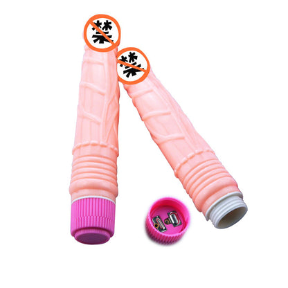 Realistic Nude Color Latex Dildo Artificial Clitoris Latex