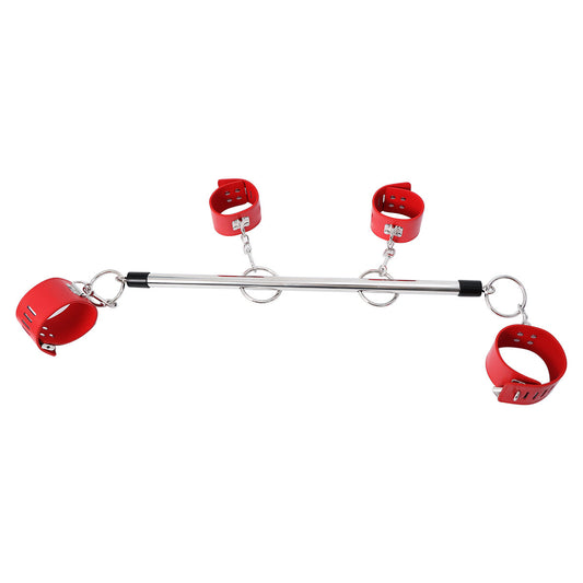 Iron Tube Bondage Set – Handcuffs & Footcuffs Restraint Kit for Women