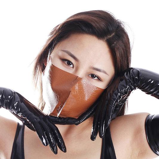Fetish Choke Mask – Crocodile Style Anime Cosplay Decoration
