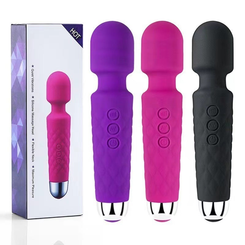 18-Speed Magic Wand Vibrator for Women