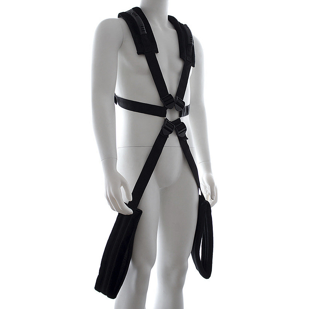 Adjustable BDSM Pose Harness for Couples