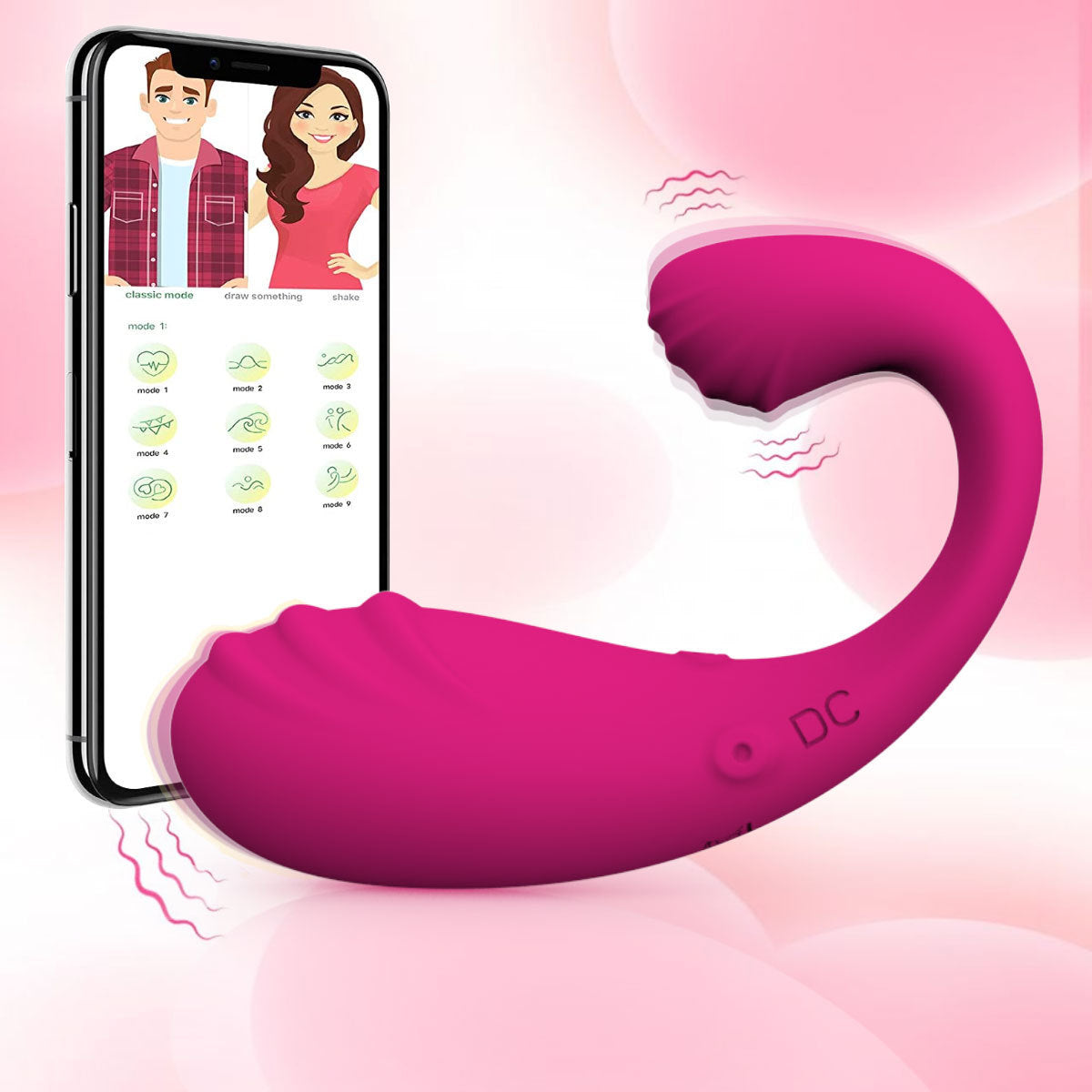9-Speed App-Controlled Wearable Vibrator – G-Spot Egg Massager for Women & Couples