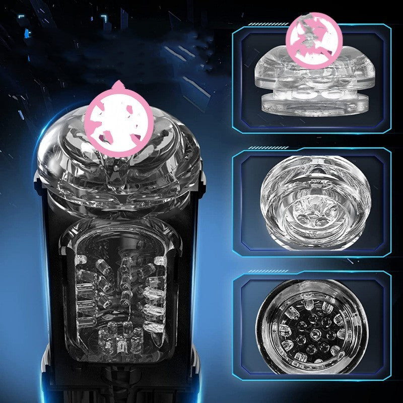 Fully Automatic Rotating & Sucking Male Masturbator – Hands-Free Pleasure Cup