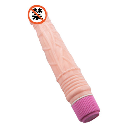 Realistic Nude Color Latex Dildo Artificial Clitoris Latex