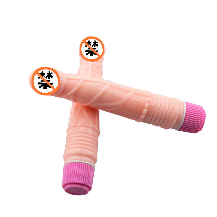 Realistic Nude Color Latex Dildo Artificial Clitoris Latex