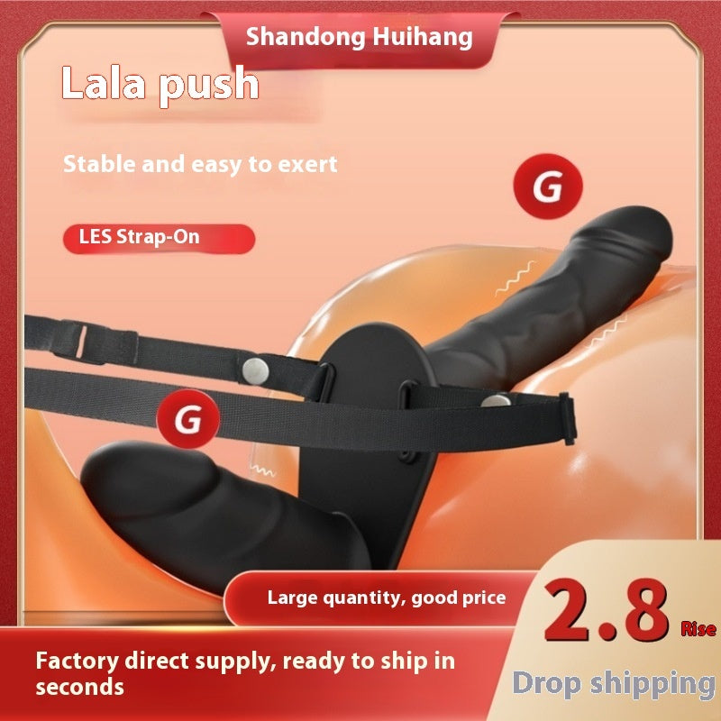 Remote Control Wearable Dildo with Dual Vibration