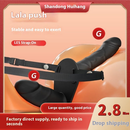 Remote Control Wearable Dildo with Dual Vibration