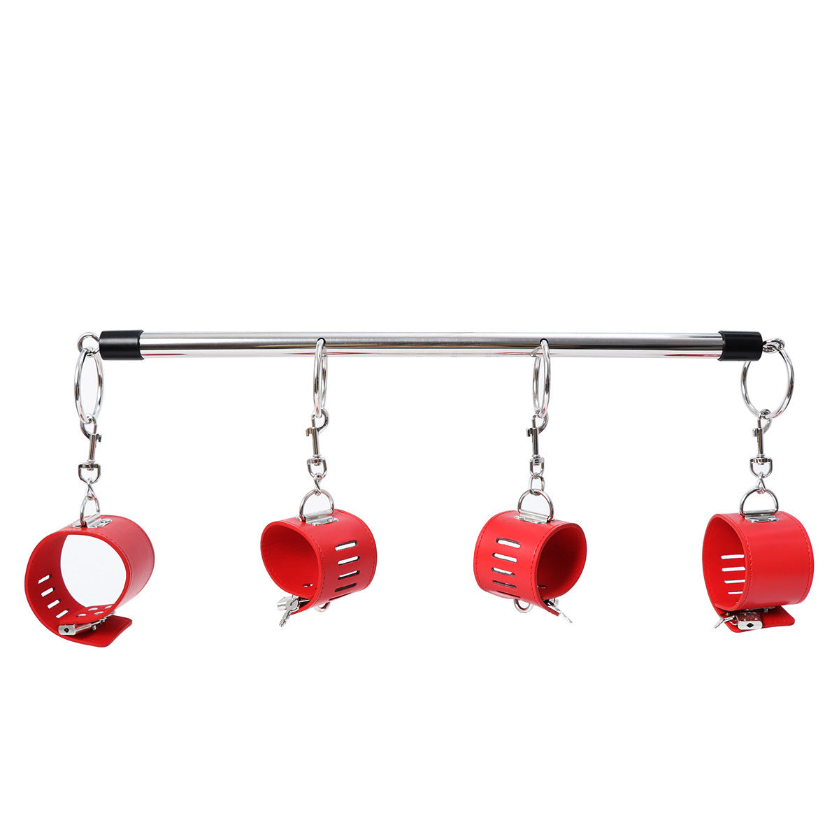 Iron Tube Bondage Set – Handcuffs & Footcuffs Restraint Kit for Women