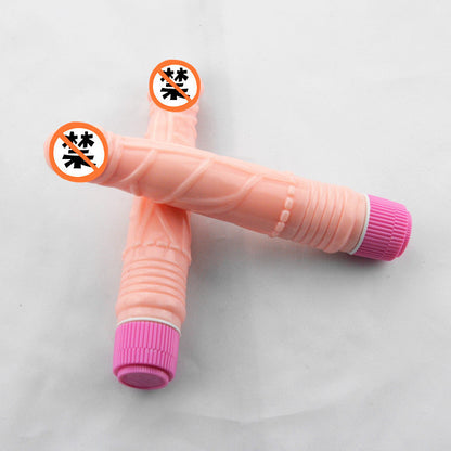 Realistic Nude Color Latex Dildo Artificial Clitoris Latex