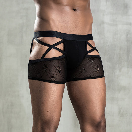 European & American Men’s Sheer Sexy Underwear