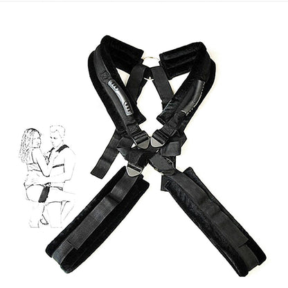 Adjustable BDSM Pose Harness for Couples
